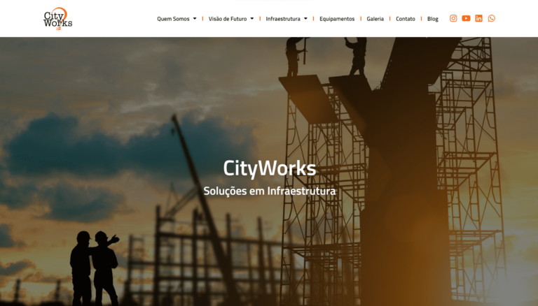 Site da empresa CityWorks